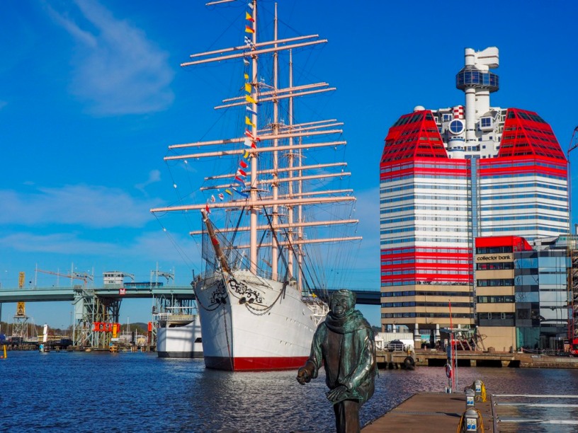 Baken Viking Ship, Lilla Bommen, Gothenburg